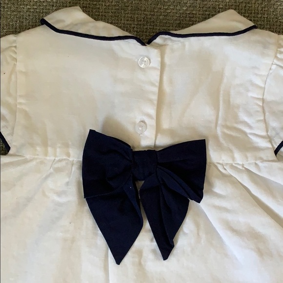 Janie and Jack linen dress and bloomers - Picture 6 of 10